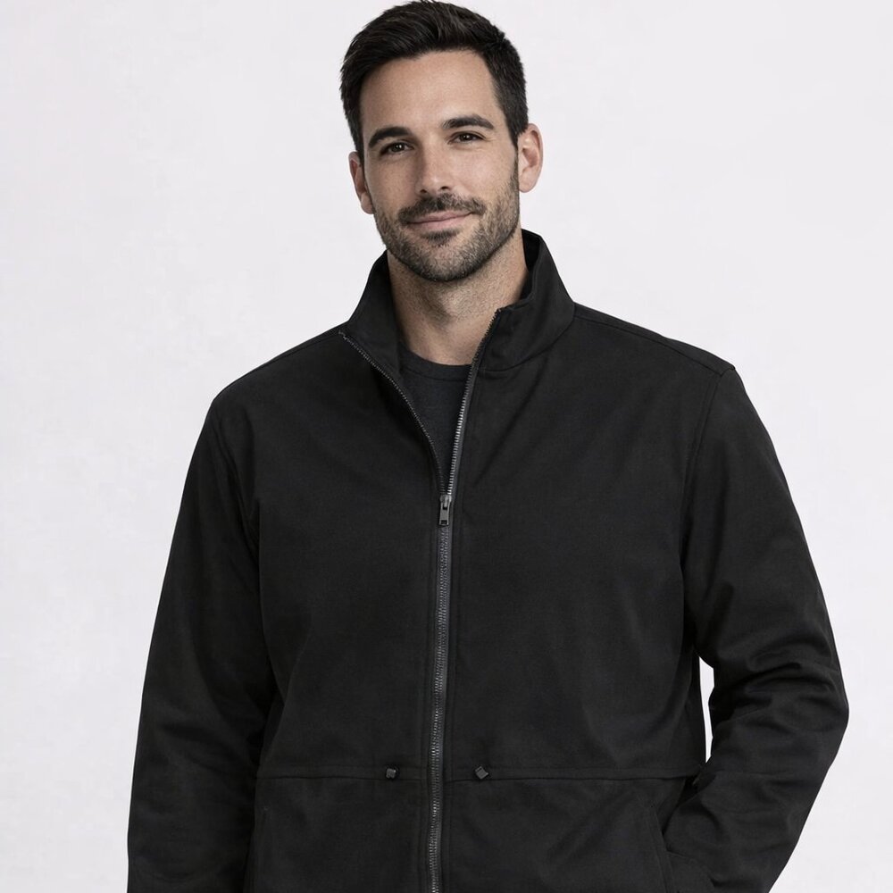 GAIAM Men's Classic Black Lightweight Jacket